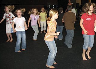 Orcas kids enjoying the power of dance.