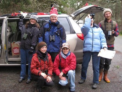 Happy Lopez birders during a previous count.