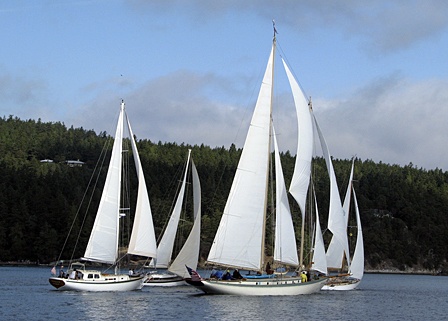 Boats from last year's rendezvous.