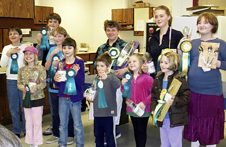 2010 competitors and prizewinners:(Front row left to right) Madison Pollock