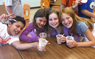 The Orcas Elementary school had 75 summer readers. 