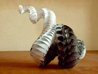 “Extended spiral side view” by Bradford Hansen-Smith.