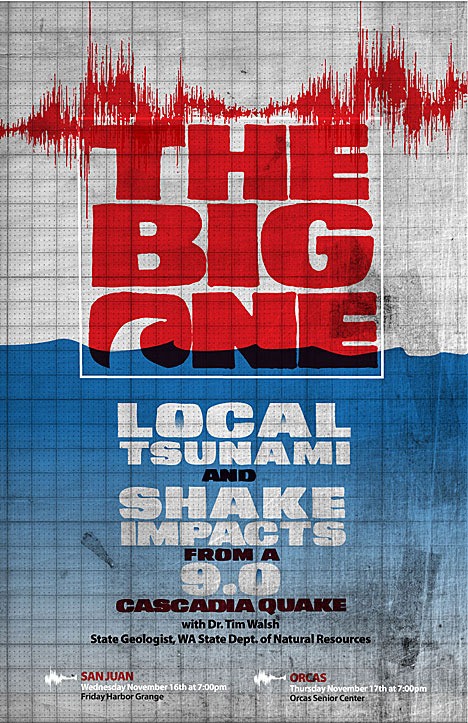 'The Big One' poster.