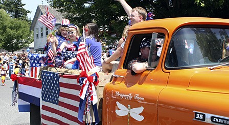 A float in last year's parade.