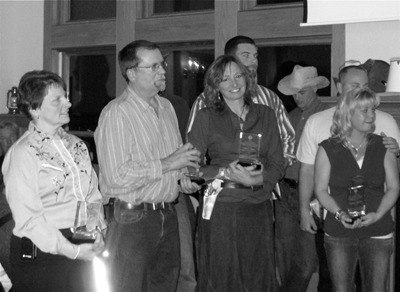 Left to right: Capt Rita Harvey