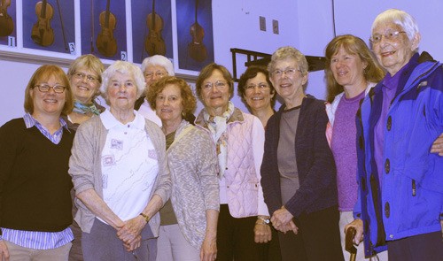 A surprise ceremony was held at Orcas Island School