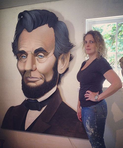 Brooke and 'Abe.'