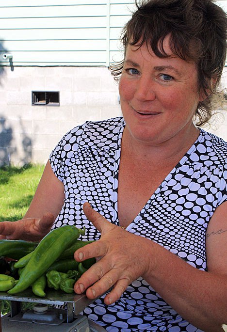 Orcas island farmer Rhonda Barbieri