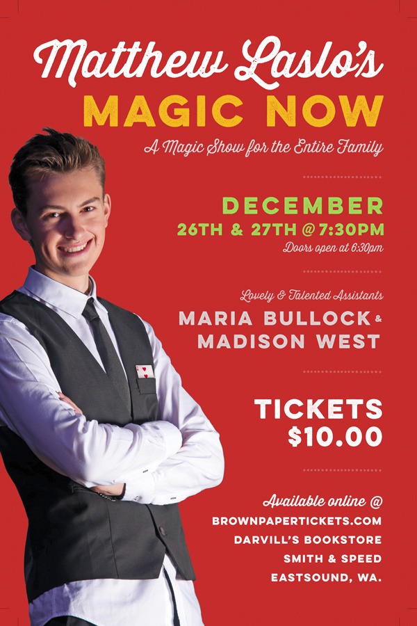 Poster for Matthew Laslo's 'Magic Now'