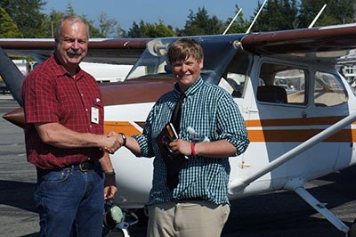 New private pilot on Orcas | Islands' Sounder