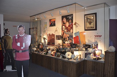 Star Trek  collectibles at Sea View Theater.