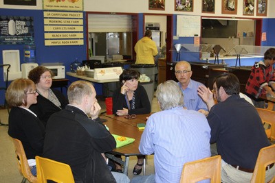 Washington State Representative Kris Lytton met with the Orcas Island School Board on Monday