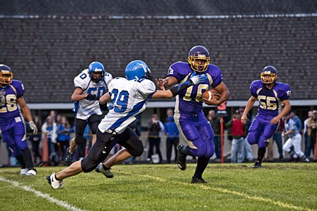 Vikings playing the Wolverines last year during the Island Cup.