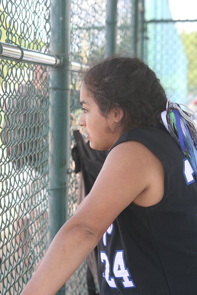 Pitcher Aliviah Garcia