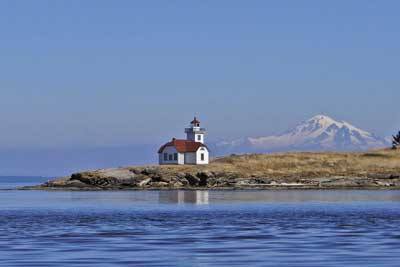 Lighthouse on Patos Island.