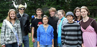 The 2008 Homecoming Court l-r (missing sophomore Prince Justin Liedecker): Queen and King Maddy Smith and Anton Ilkevitch