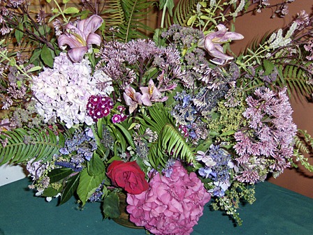 Learn to create an arrangement like this one during the “Fun with Flowers” workshop.