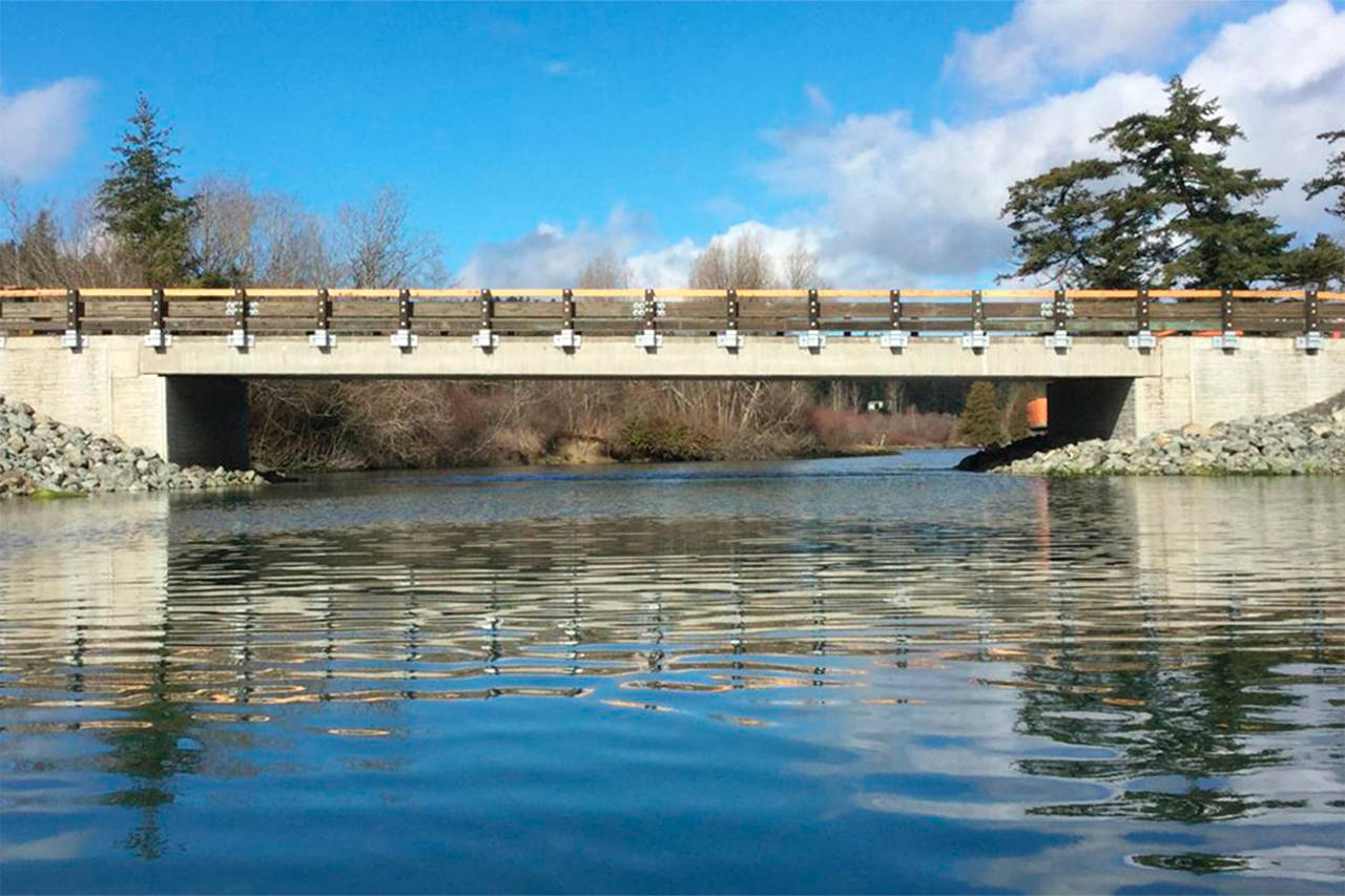 Ribbon cutting at Deer Harbor Bridge