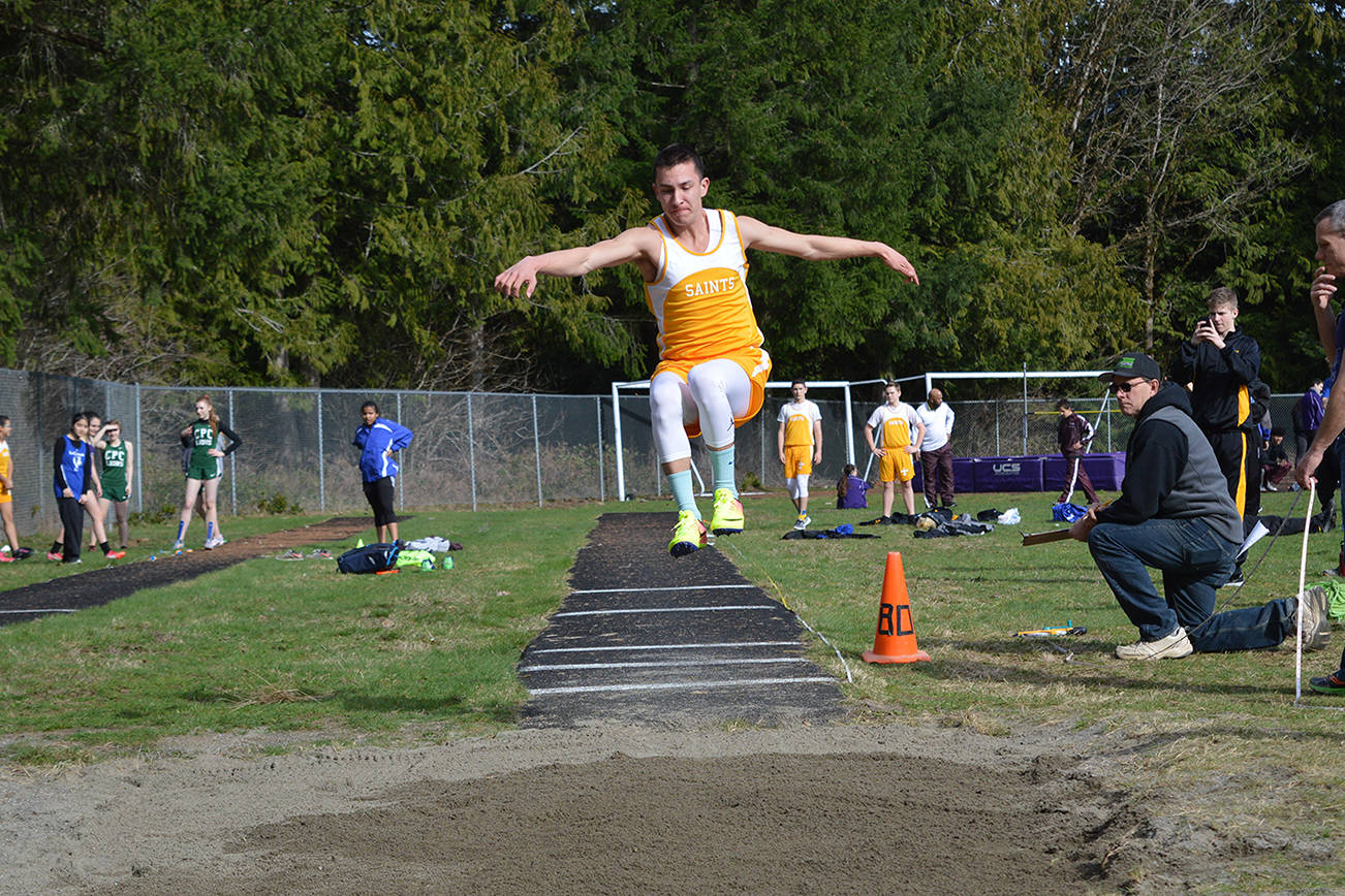 Saints track starts out on the right foot