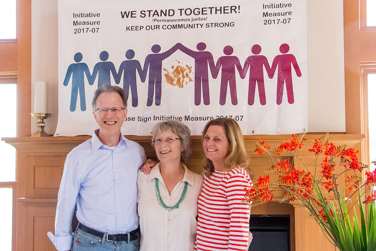 Lucas Guttentag, Eleanor Hoague and Debbie Smith