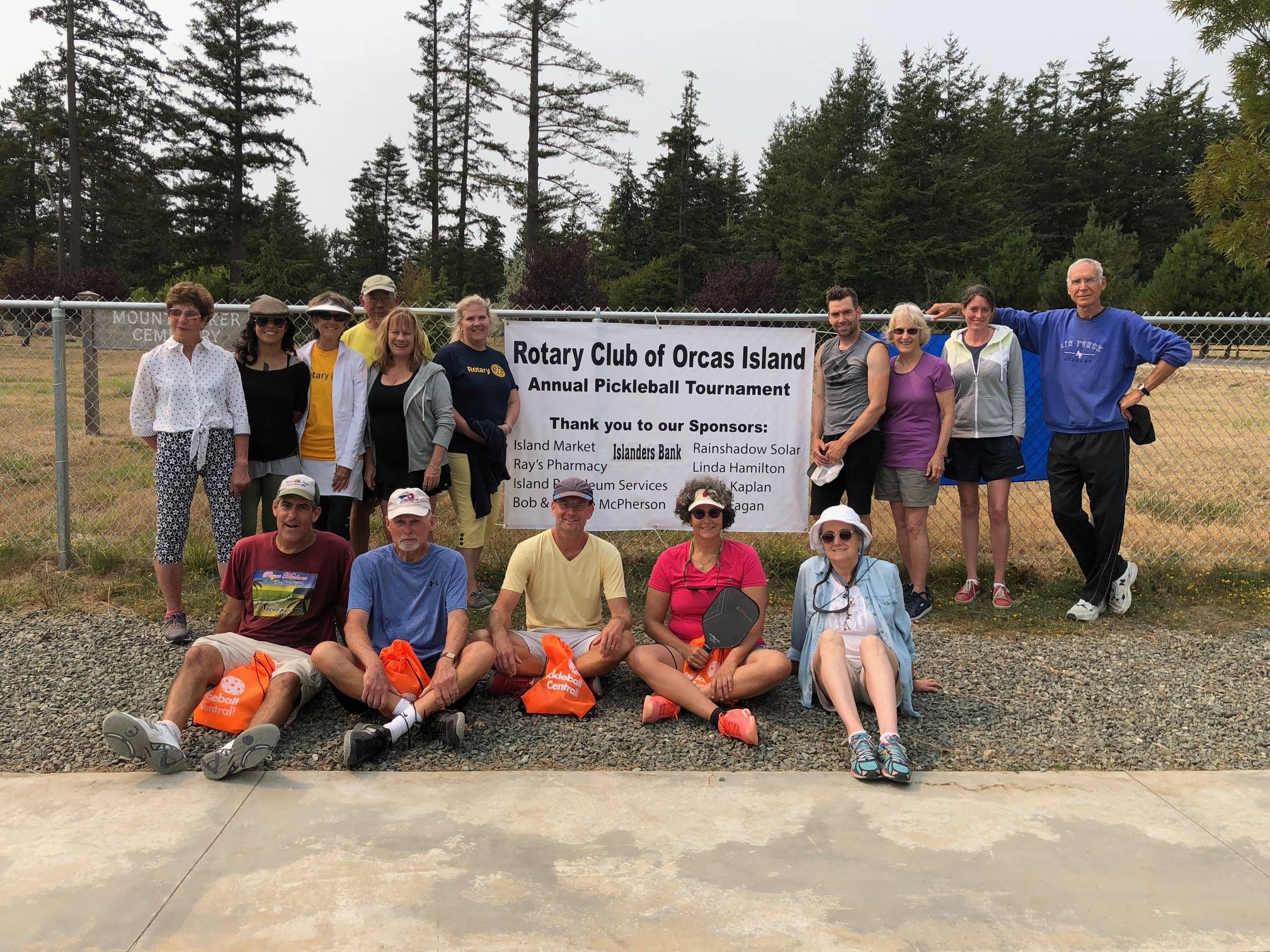 Orcas Rotary’s pickleball tournament raises $3000