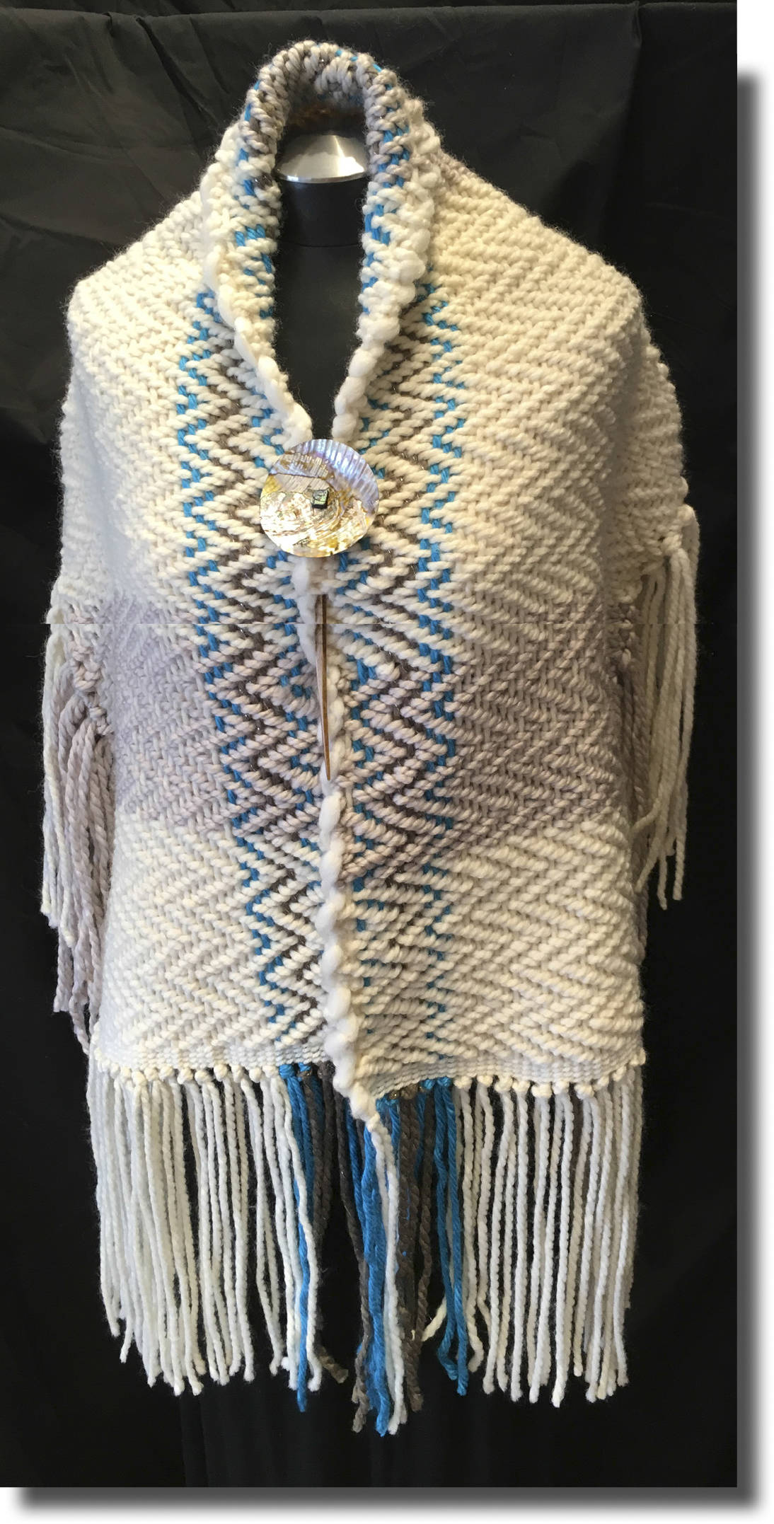 Salish wool weaving exhibit at Orcas Center