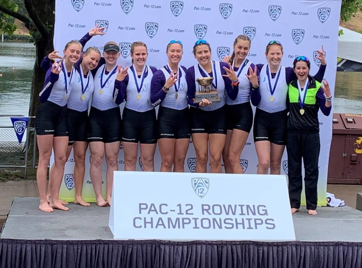 Zier part of PAC 12 rowing championships Islands' Sounder