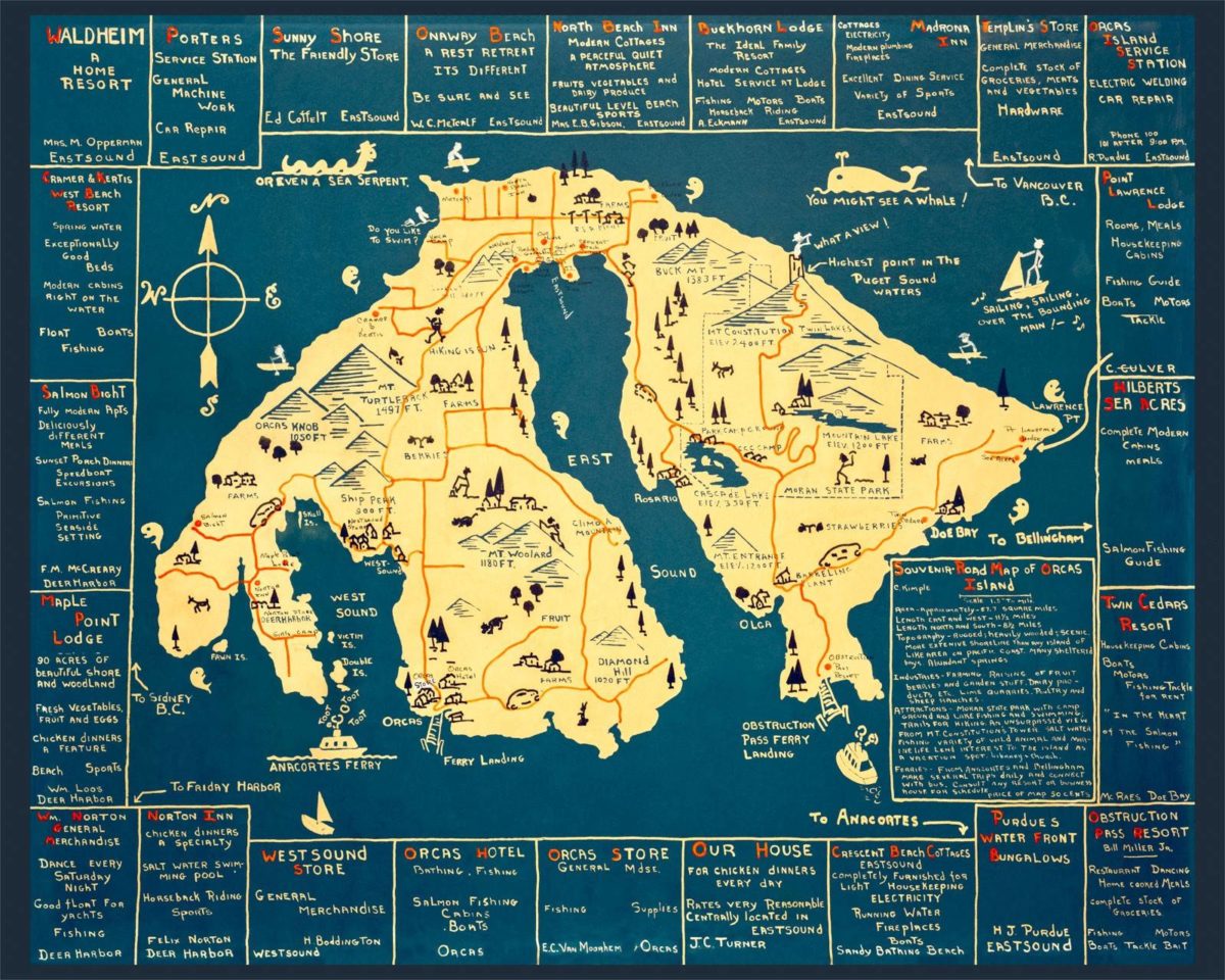 Historic Map Exhibit At Orcas Island Historical Museum Islands Sounder   26276374 Web1 Museum ISJ 210901 Map 1 1200x960 