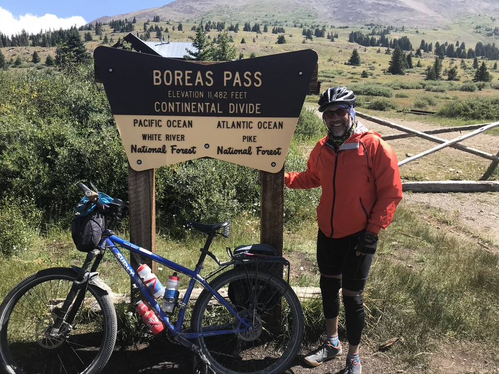 Contributed photo
A big climb out of Breckenridge, Colorado for Dennis Dahl