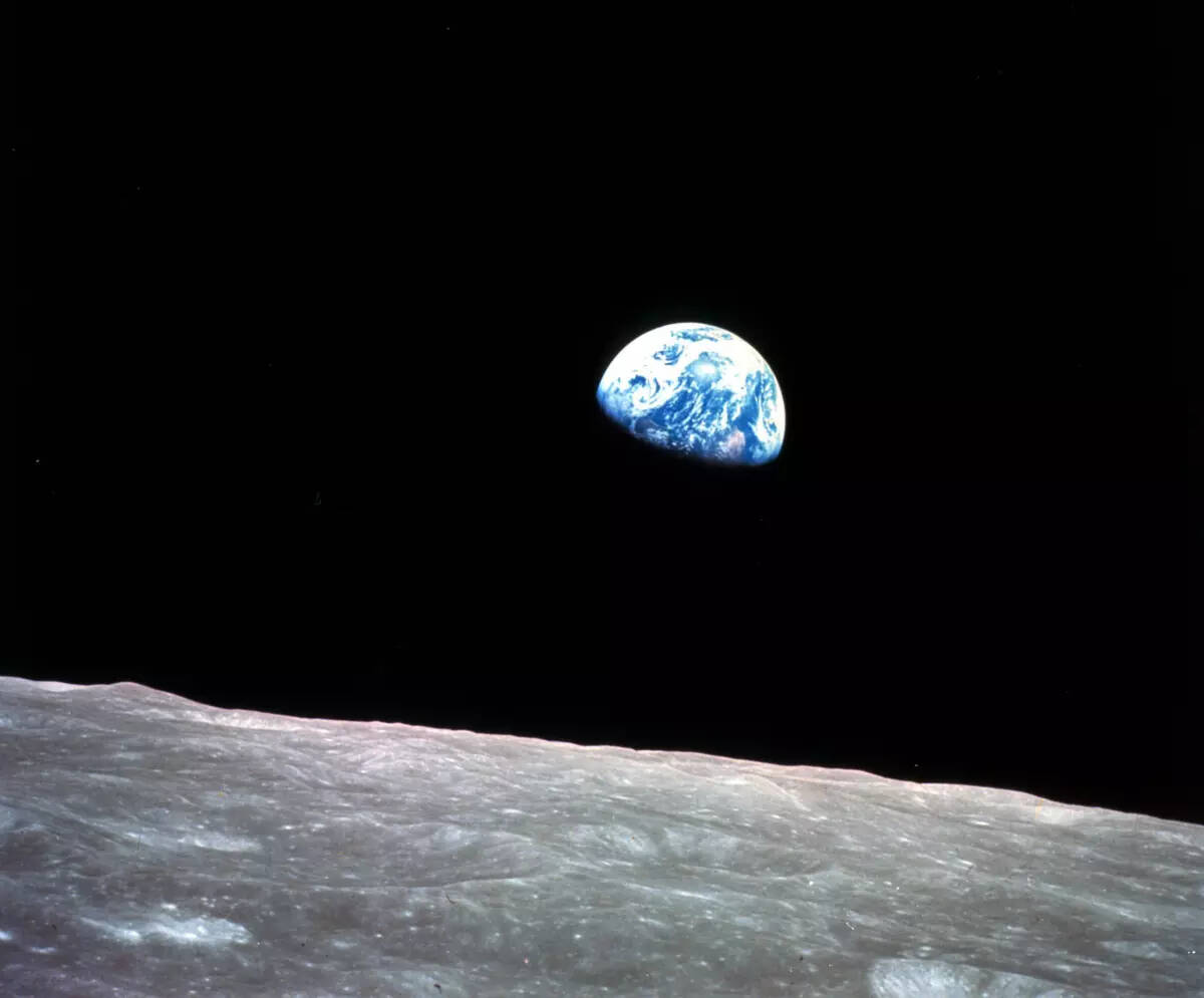 “Earthrise” by William Anders courtesy of NASA.