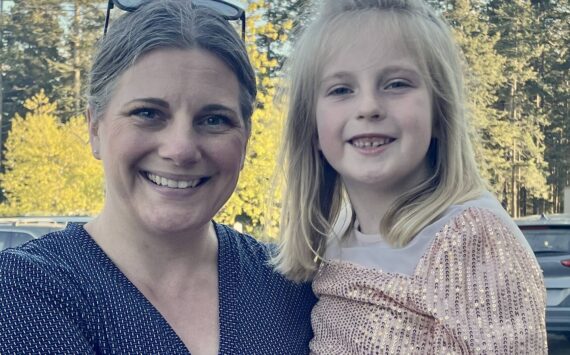 Kim Ihlenfeldt with her daughter Charley.