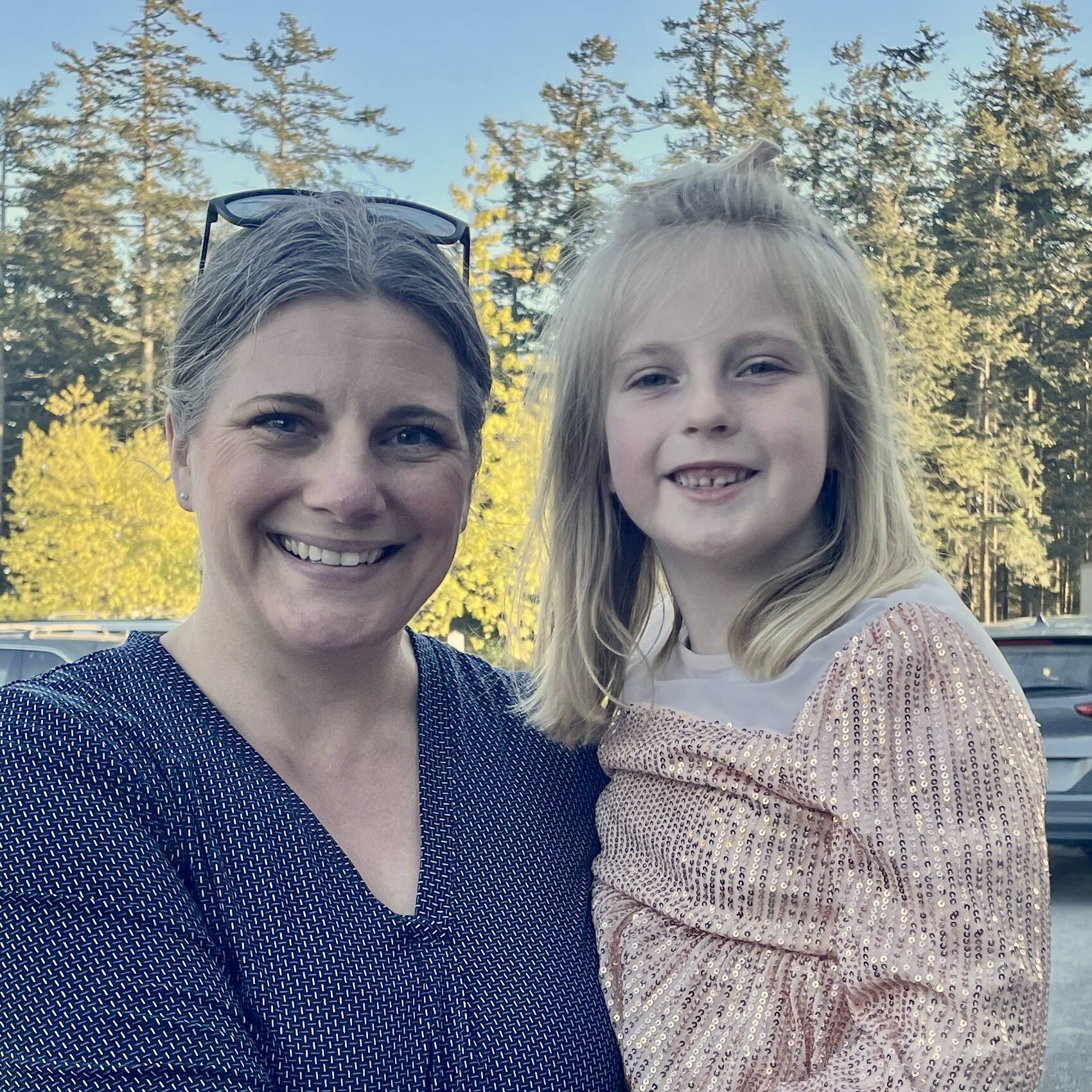 Kim Ihlenfeldt with her daughter Charley.