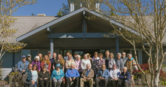 Orcas Senior Center staff and volunteers.