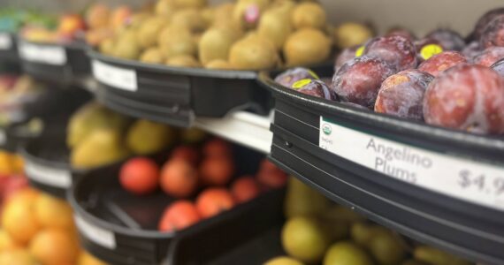 Colleen Smith Summers photo.
Produce at the Orcas Food Co-op.