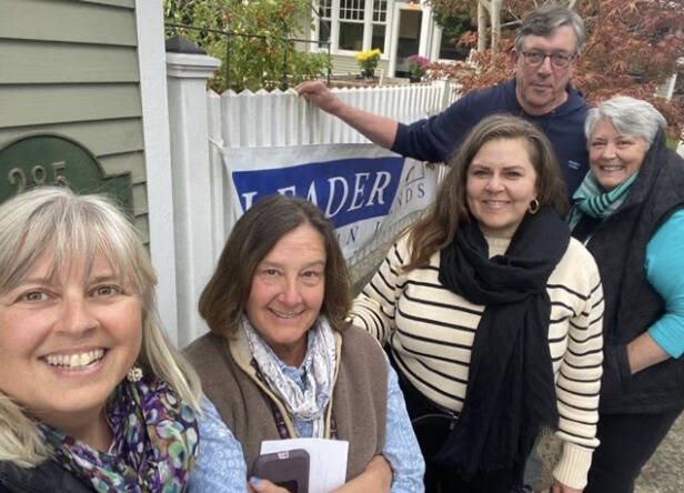 LSJI Board of Directors Jennifer Fay Rice, Lee C Taylor, Tara Anderson, Steve Hushebeck and Gretchen Krampf.