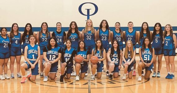 Corey Wiscomb photo.
Back row, left to right: Haley Winchell, Jen Winter, Lluvia Quintero-Carrion, Morgan Anderson, Lucia Rios, Kiley Quill, Ava Ashcraft, Lili Malo, Wylie Haug, Sofia Mahoney-Jauregui, Emilia Rios, Charlotte Winter-Lamphere, Mia Ashcraft, Abril Perez Dominguez, Ivy Shaefer, Lisa Rios, Molly Donavan. Front row, left to right: Margot Winter-Lamphere, Emily Ibarra-Garcia, Alison Garcia, Isabella Morillon Garcia, Gisselle Meraz Valladarez, Neila Welch, Molly Johnston, Leela Griesemer.