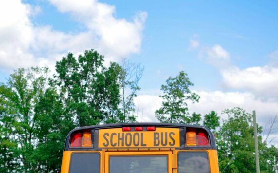 School bus, no photo credit on Unsplash.